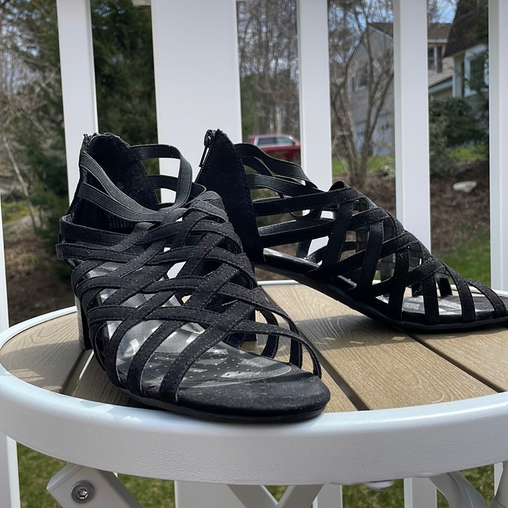 Black Block Heels